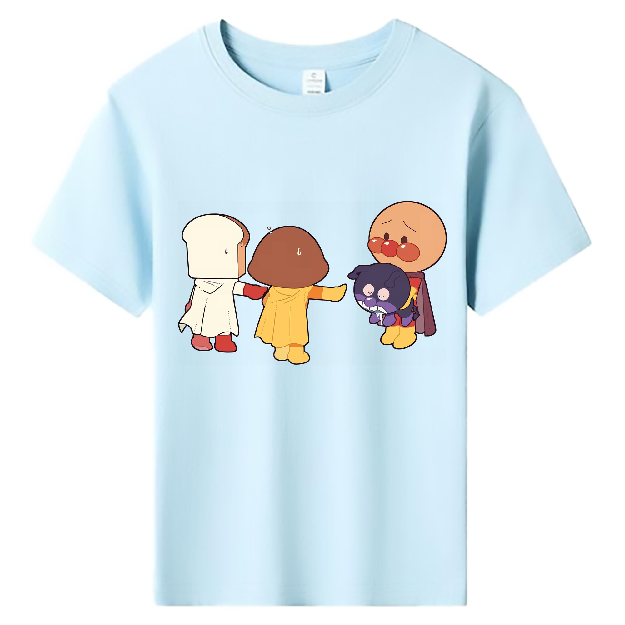 （画像用） アンパンマン Anpanman 綿100％キッズTシャツ（フロントプリント）